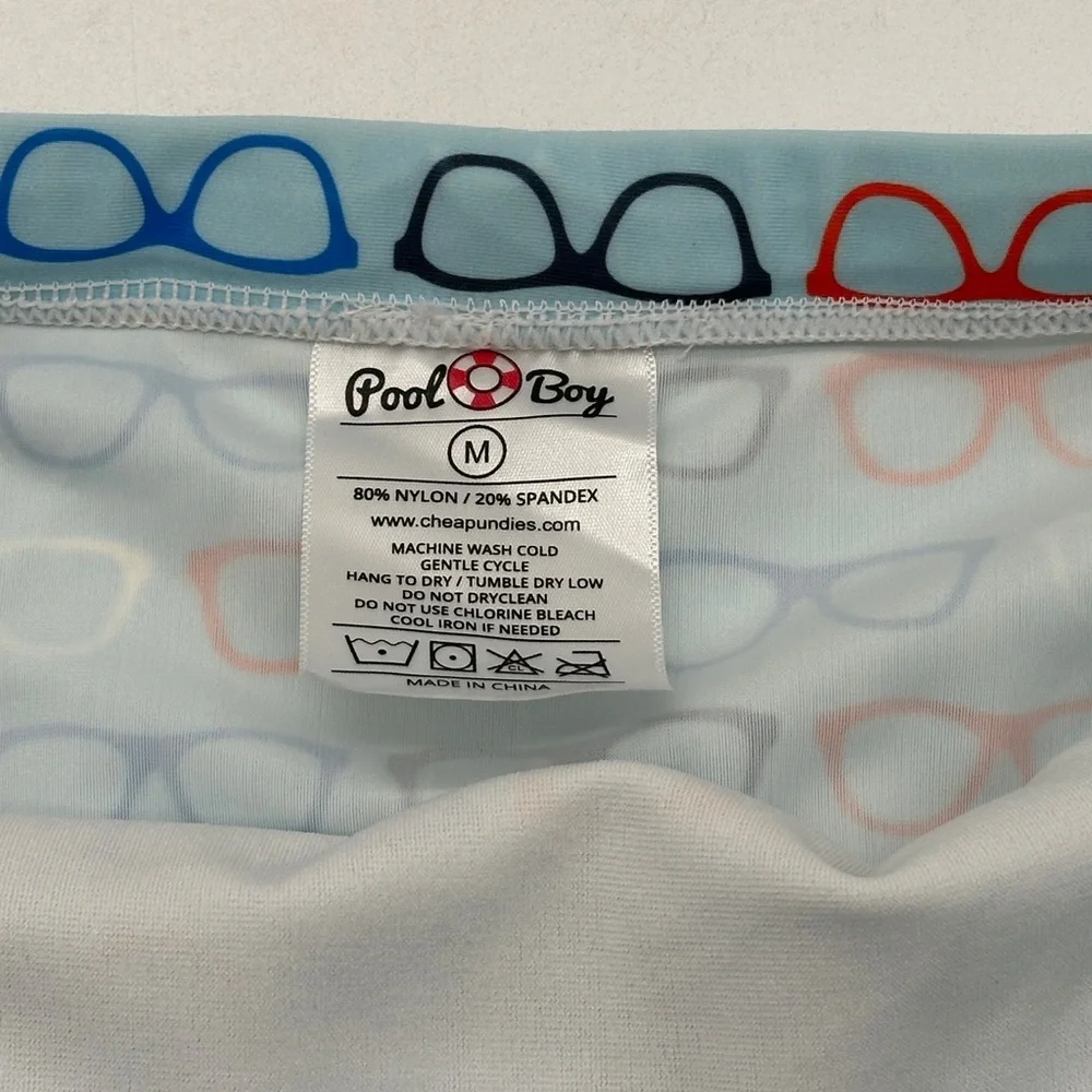 Pool Boy Glasses Swim Brief Size Small (30-32)‎